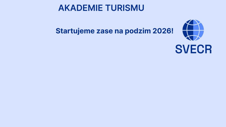 Akademie turismu 2026
